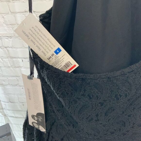 Rodarte Black Lace Goth Prom Punk Halter Dress 9 - Picture 6 of 7